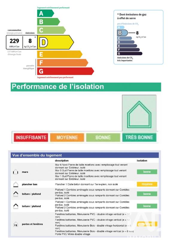Maison de village - 67 m² - 3 pièces