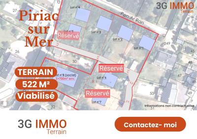 Terrain constructible - 550 m²
