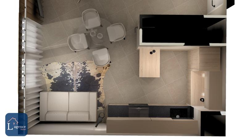 Appartement - 45 m² - 2 pièces