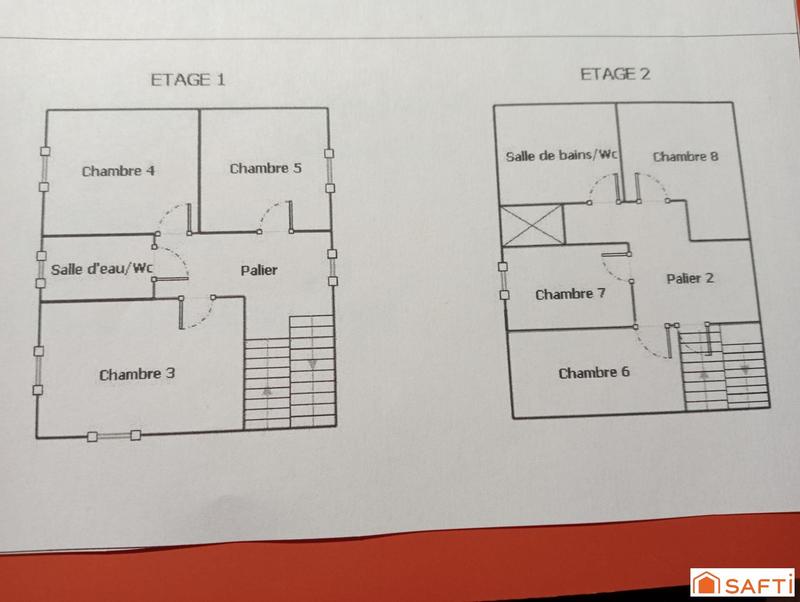 Maison - 254 m² - 9 pièces