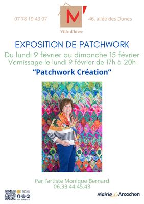 Exposition "Patchwork Création" - m' la Ville d'Hiver