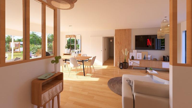 Maison - 90 m² - 4 pièces