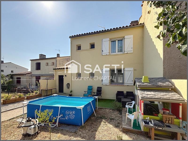 Maison - 85 m² - 5 pièces