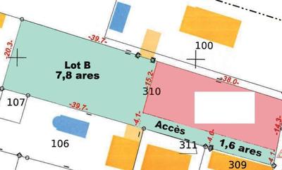 Terrain - 946 m²
