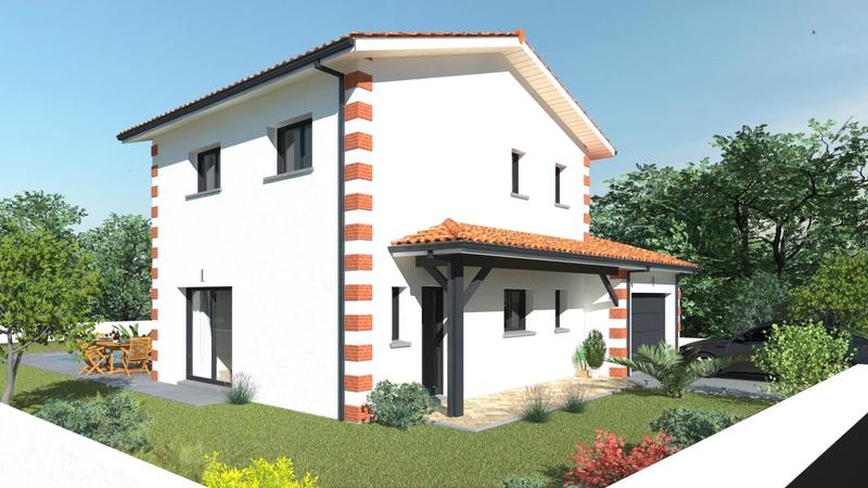 Terrain constructible - 850 m²