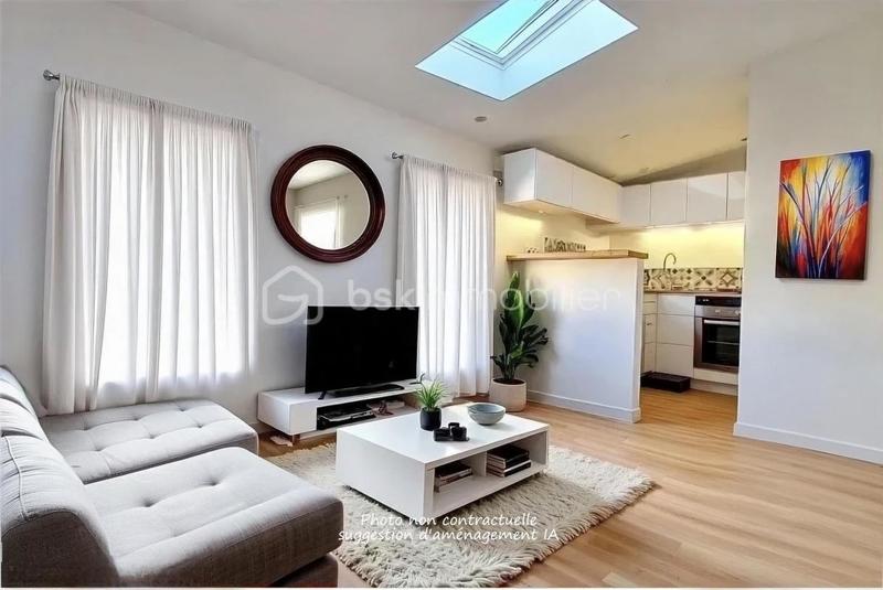 Studio - 17 m² - 1 pièce