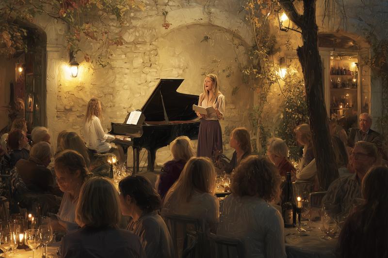 Dîner concert : chant lyrique avec le duo les Chanter'elles