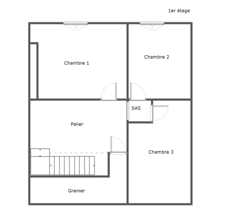 Maison de village - 95 m² - 4 pièces