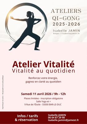 Atelier Qi-Gong - Vitalité au quotidien