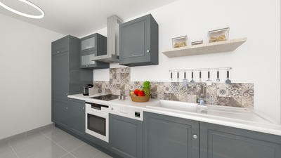 Appartement - 45 m² - 2 pièces