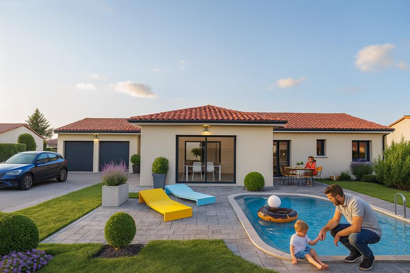 Maison - 113 m² - 5 pièces