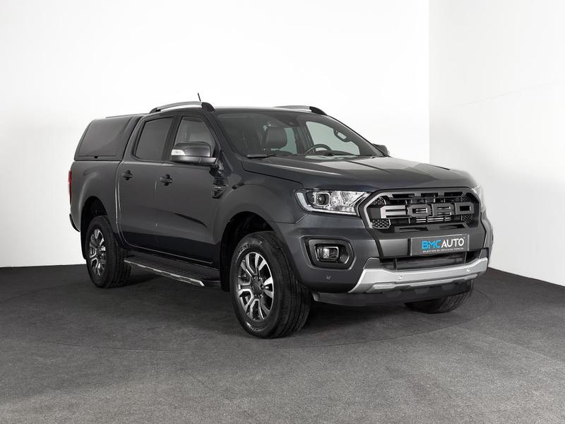 Ford Ranger Double Cabine Wildtrak 2.0 Tdci 213ch Bva 4x4 Ja18p Hardtop Carplay Camera Attelage Gps
