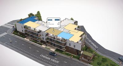 Appartement - 57 m² - 3 pièces