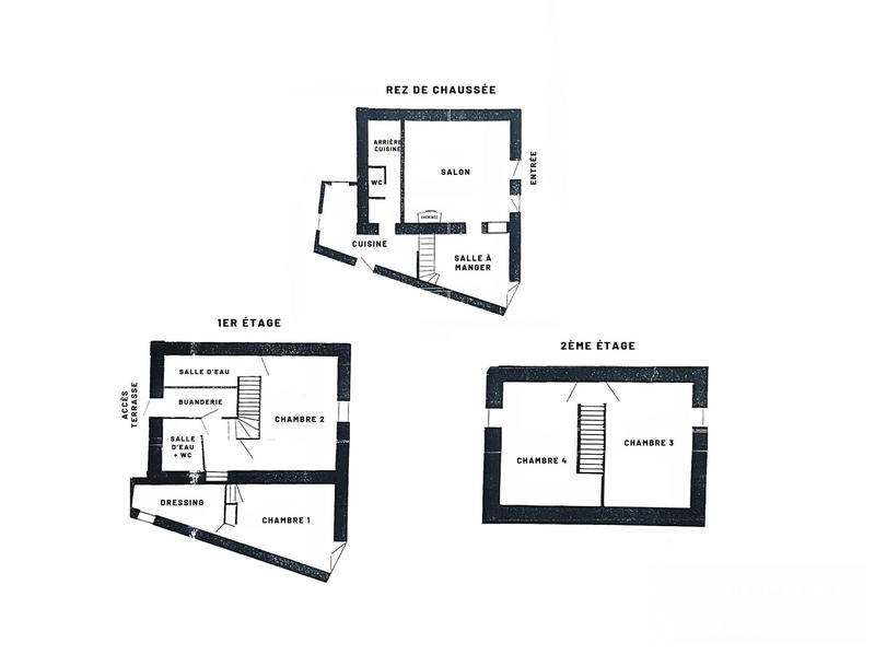 Maison ancienne - 121 m² - 6 pièces