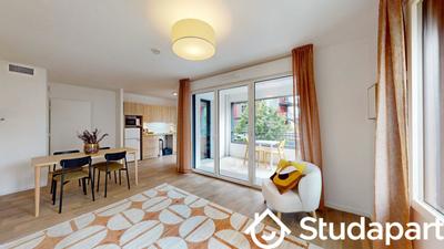 Chambre - 14 m² - 1 pièce