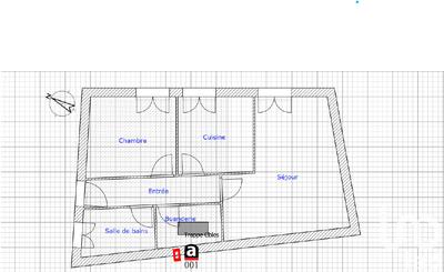 Maison - 57 m² - 3 pièces