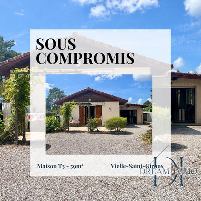 Maison - 59 m² - 3 pièces