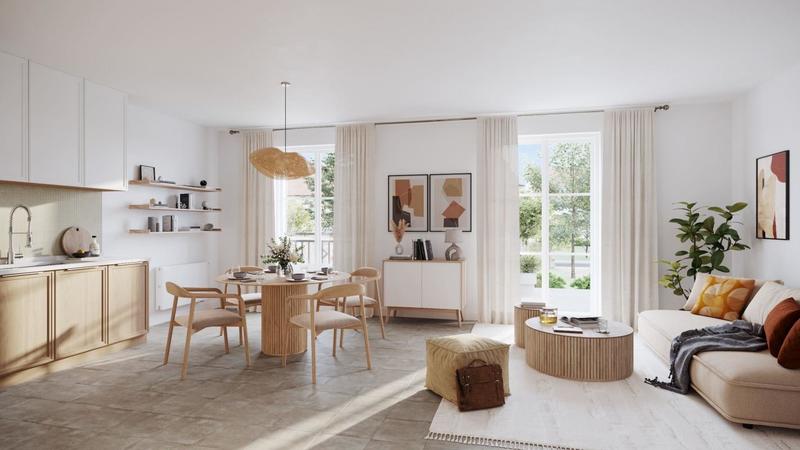 Appartement - 42 à 57 m² - 2 à 3 pièces