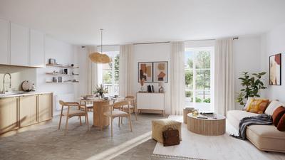 Appartement - 42 à 57 m² - 2 à 3 pièces