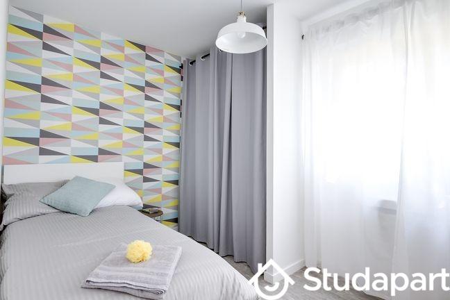 Chambre - 9 m² - 1 pièce