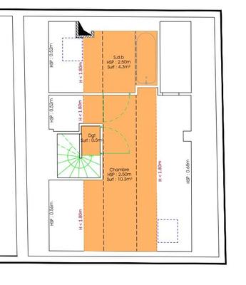 Maison - 89 m² - 5 pièces