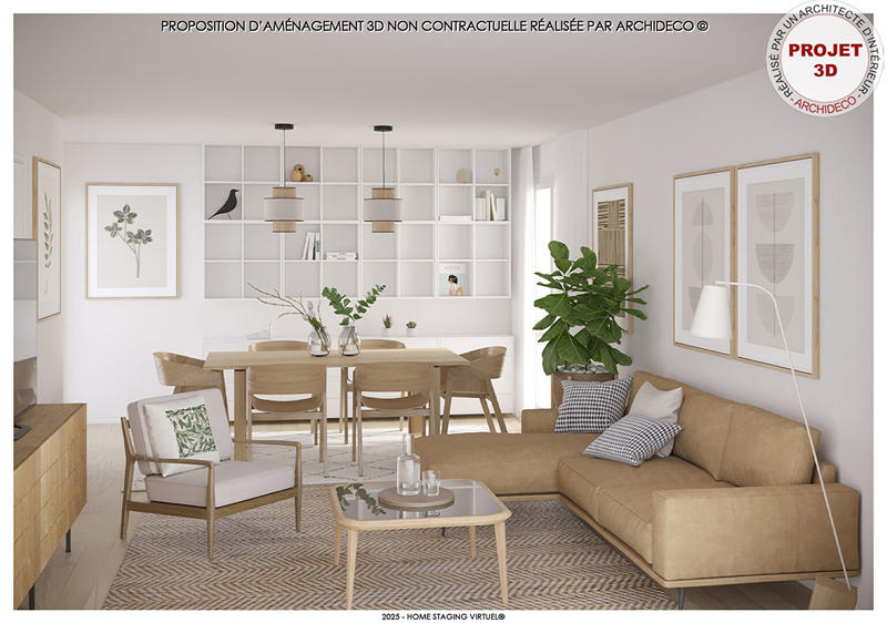 Appartement - 90 m² - 4 pièces