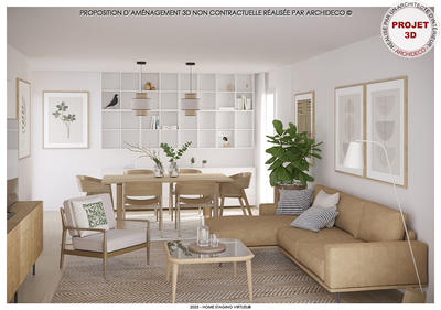 Appartement - 90 m² - 4 pièces