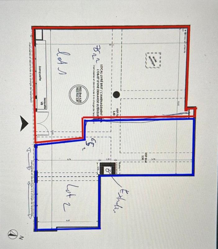Local commercial - 140 m²