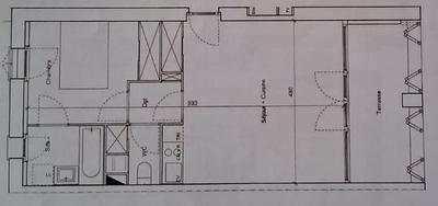 Appartement - 44 m² - 2 pièces