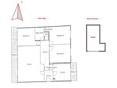 Appartement - 87 m² - 4 pièces