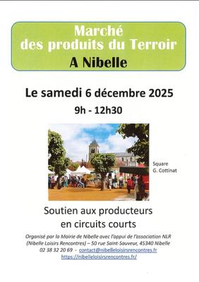 Marché des produits du terroir