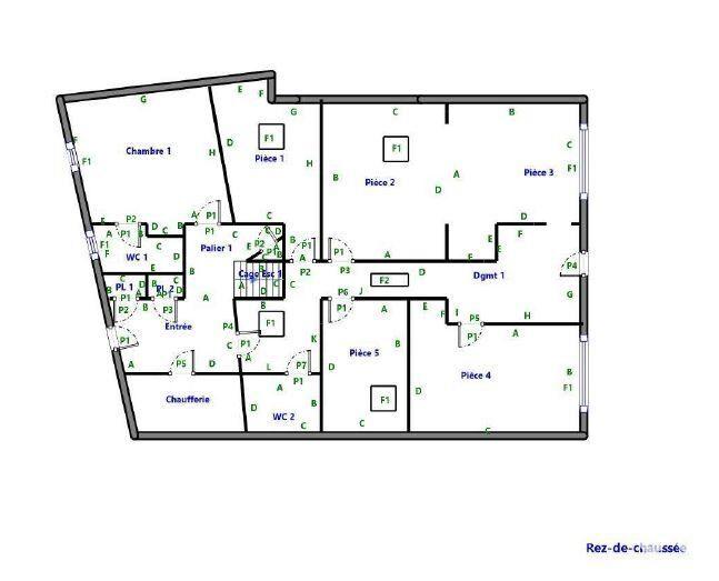 Immeuble - 214 m² - 8 pièces