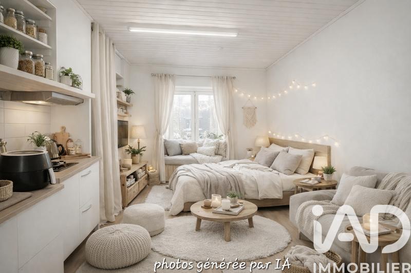 Appartement - 17 m² - 1 pièce