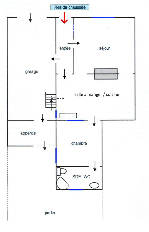 Maison - 55 m² - 3 pièces