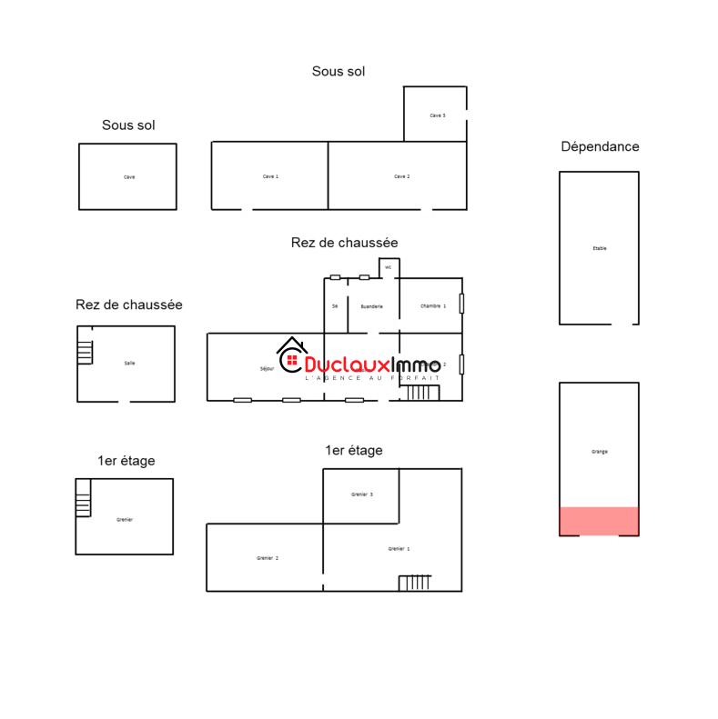 Maison - 130 m² - 3 pièces