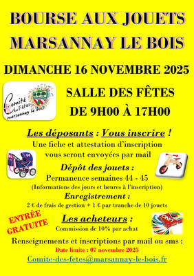 Bourse aux jouets
