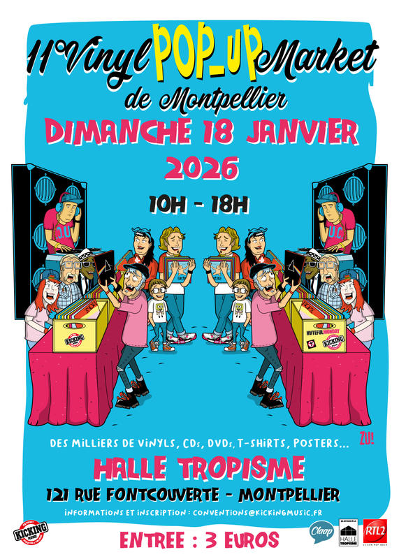 11° Vinyl Pop-Up Market de Montpellier