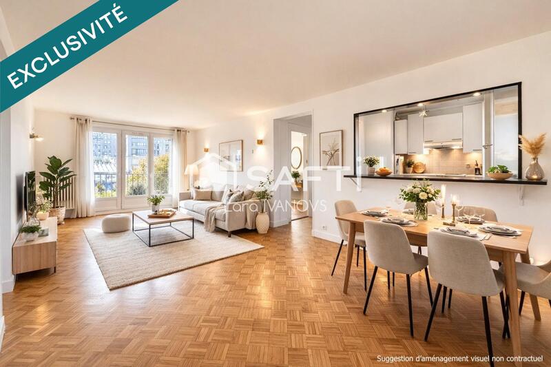 Appartement - 85 m² - 4 pièces