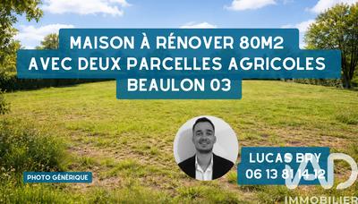 Maison - 80 m² - 1 pièce