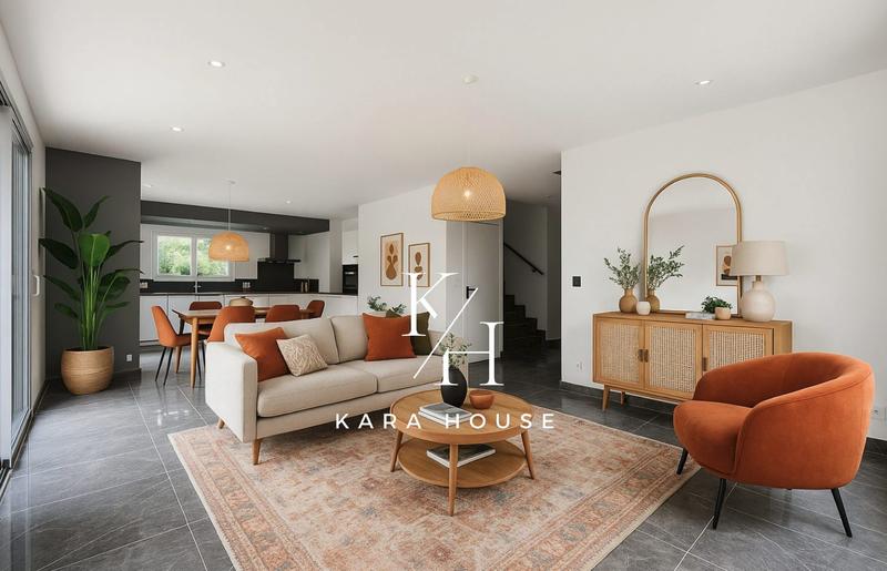 Maison contemporaine - 145 m² - 5 pièces