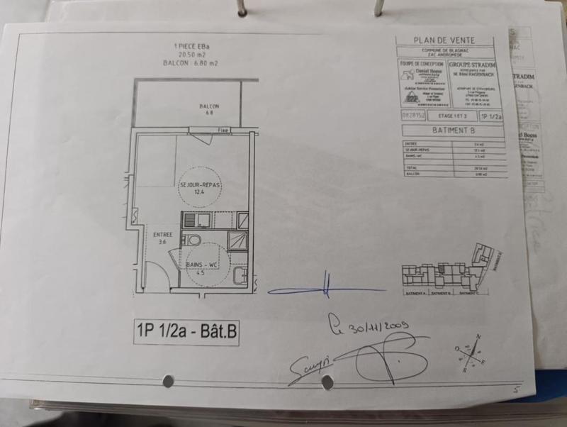 Studio - 20 m² - 1 pièce