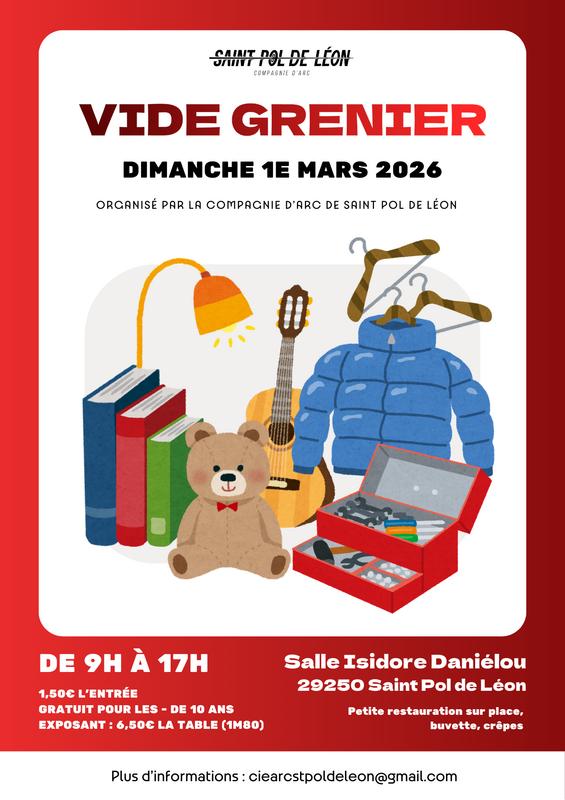 Vide grenier de la compagnie d'arc
