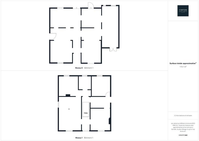 Maison - 200 m² - 9 pièces