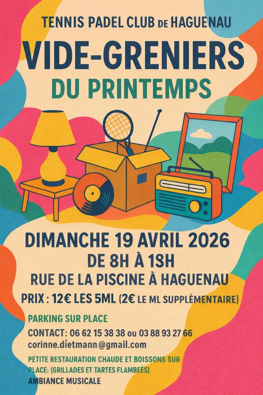 Vide greniers du printemps