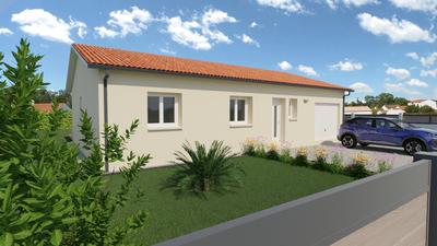 Maison - 90 m² - 4 pièces