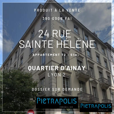 Appartement - 51 m² - 2 pièces