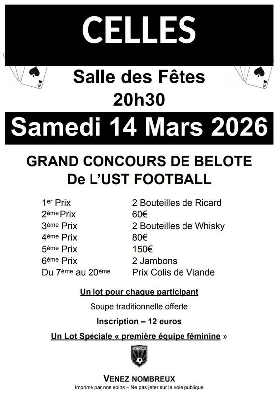 Concours de belote