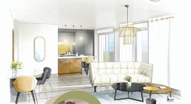 Appartement - 65 m² - 3 pièces