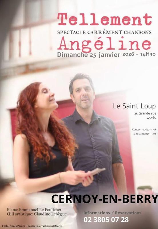 Soirée repas-concert avec Tellement Angéline