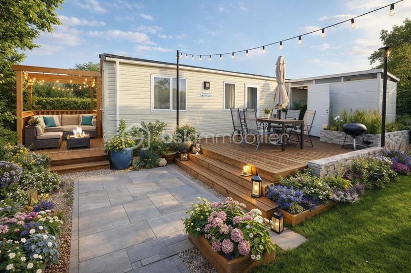 Terrain de loisirs - 203 m²